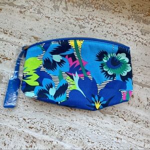 NWOT Blue Estée Lauder Makeup Bag